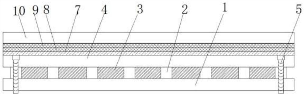 Diatom ooze wood-plastic wallboard and manufacturing method thereof