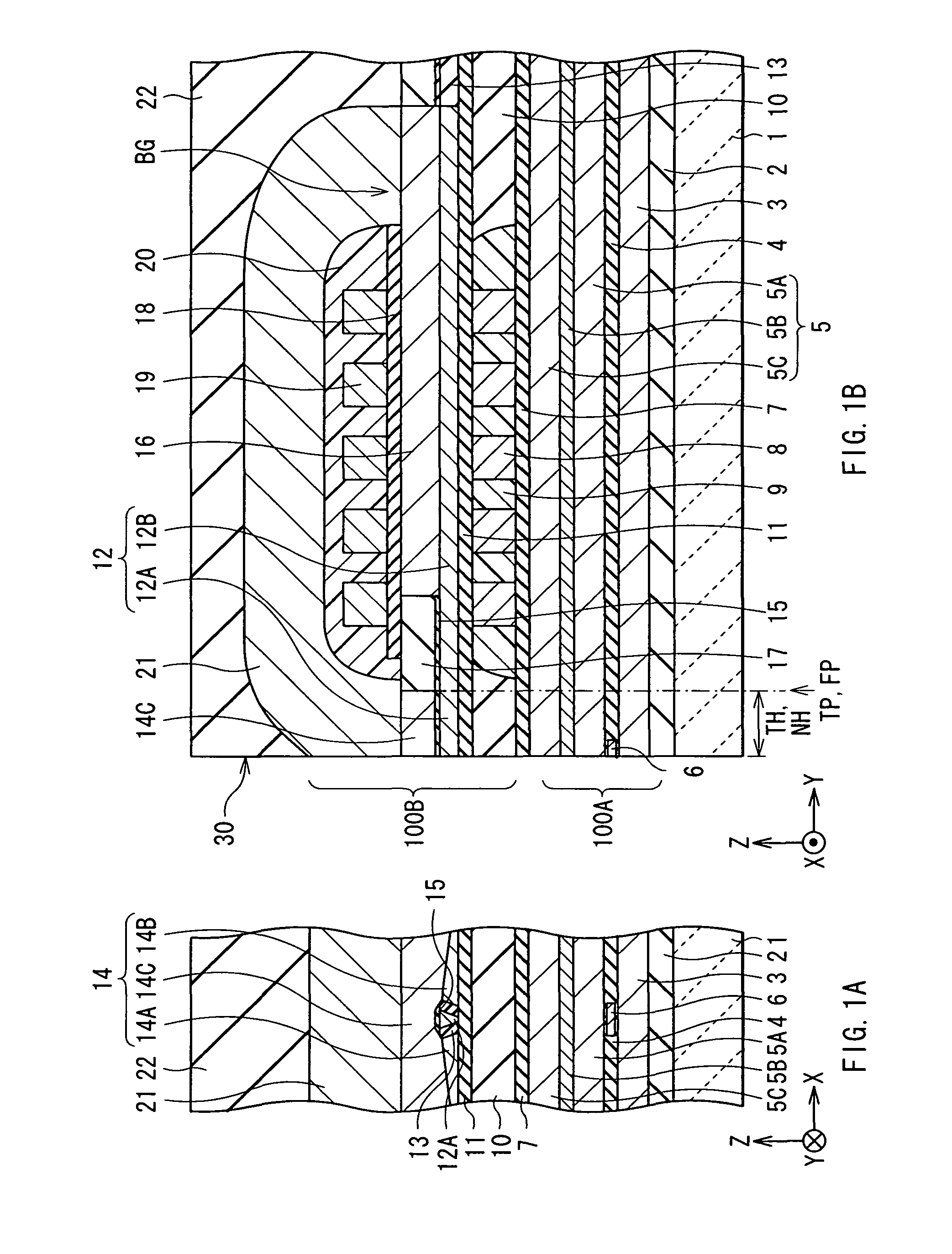 Perpendicular magnetic write head and magnetic write device