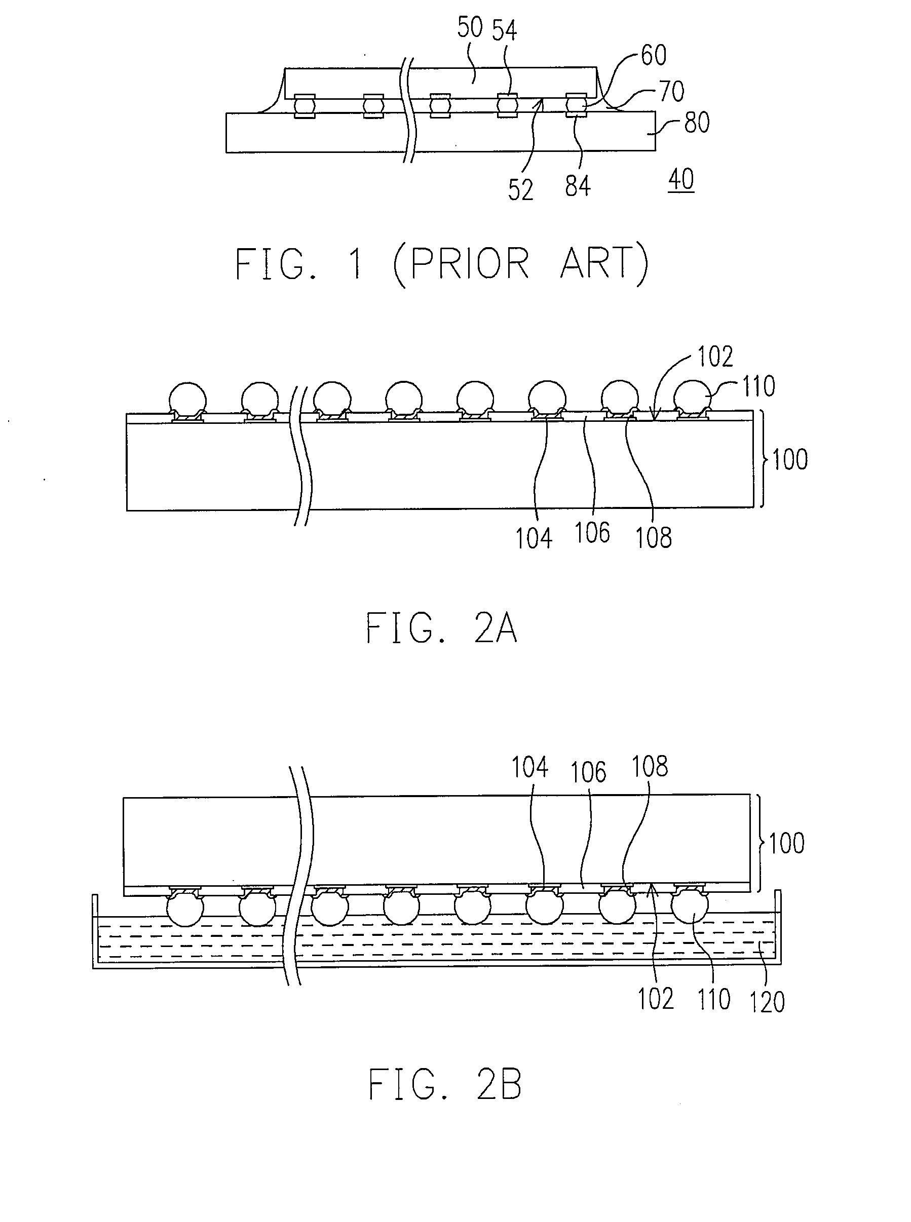 Process for fabricating chip package structure