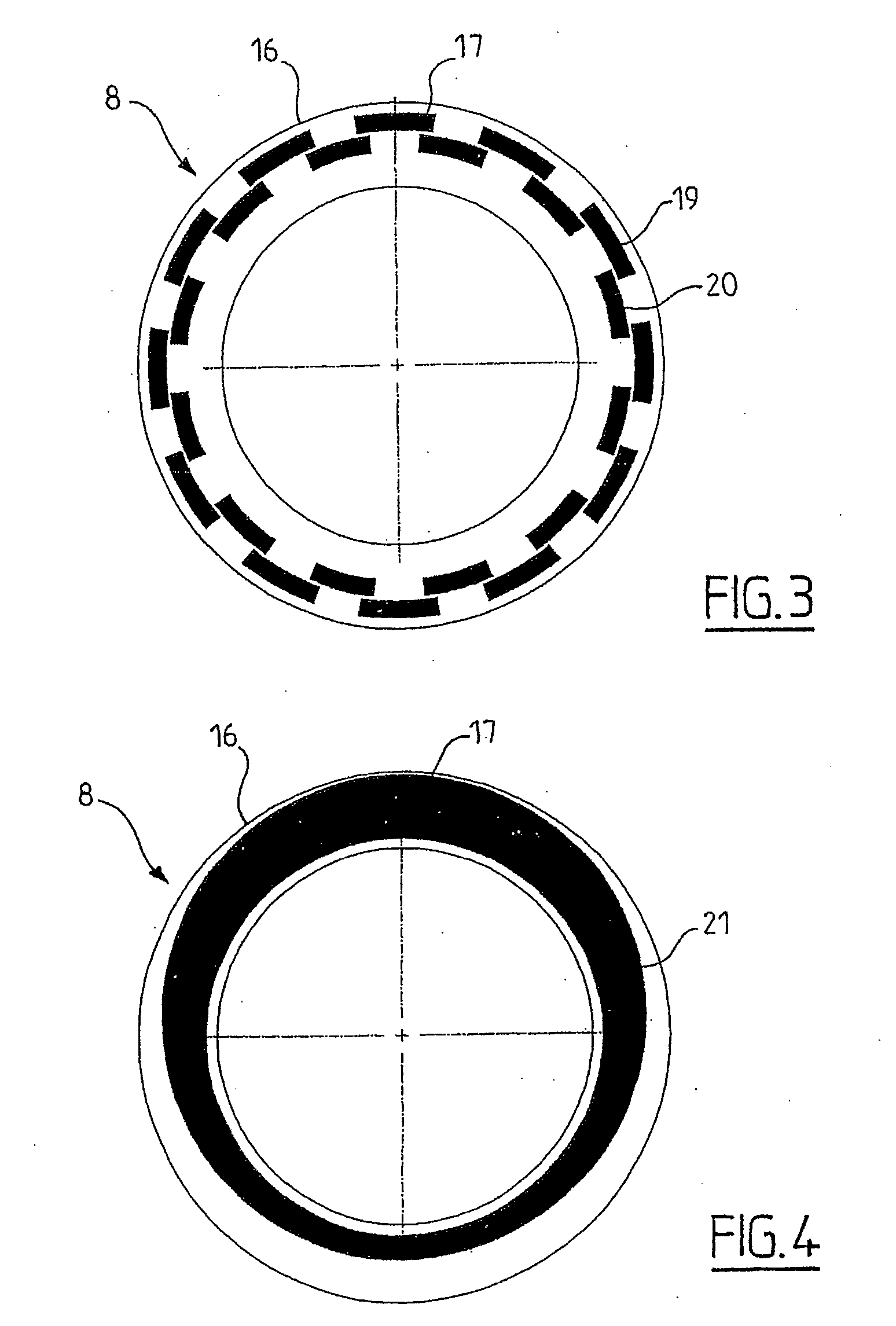 Bearing support with an instrumented movement and coder for an information recorder unit