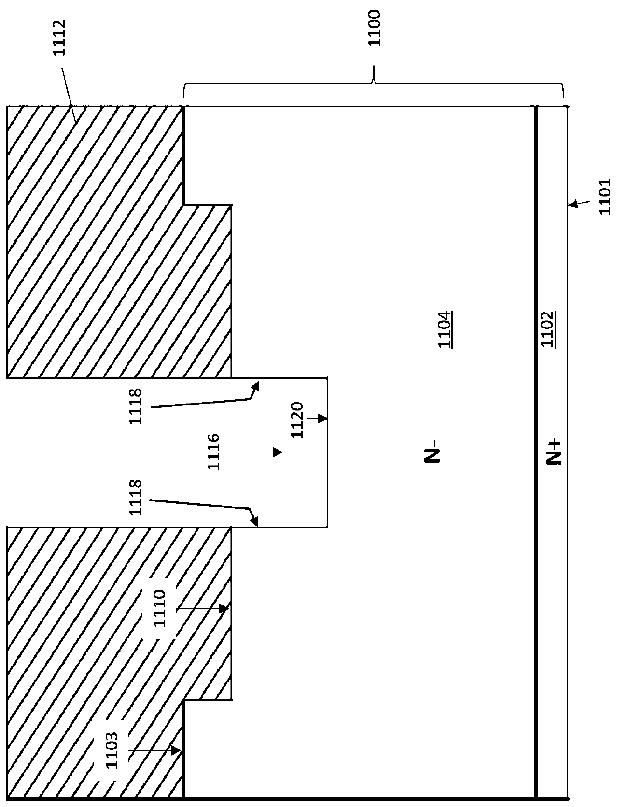 Semiconductor device having body contacts with dielectric spacers and corresponding methods of manufacture