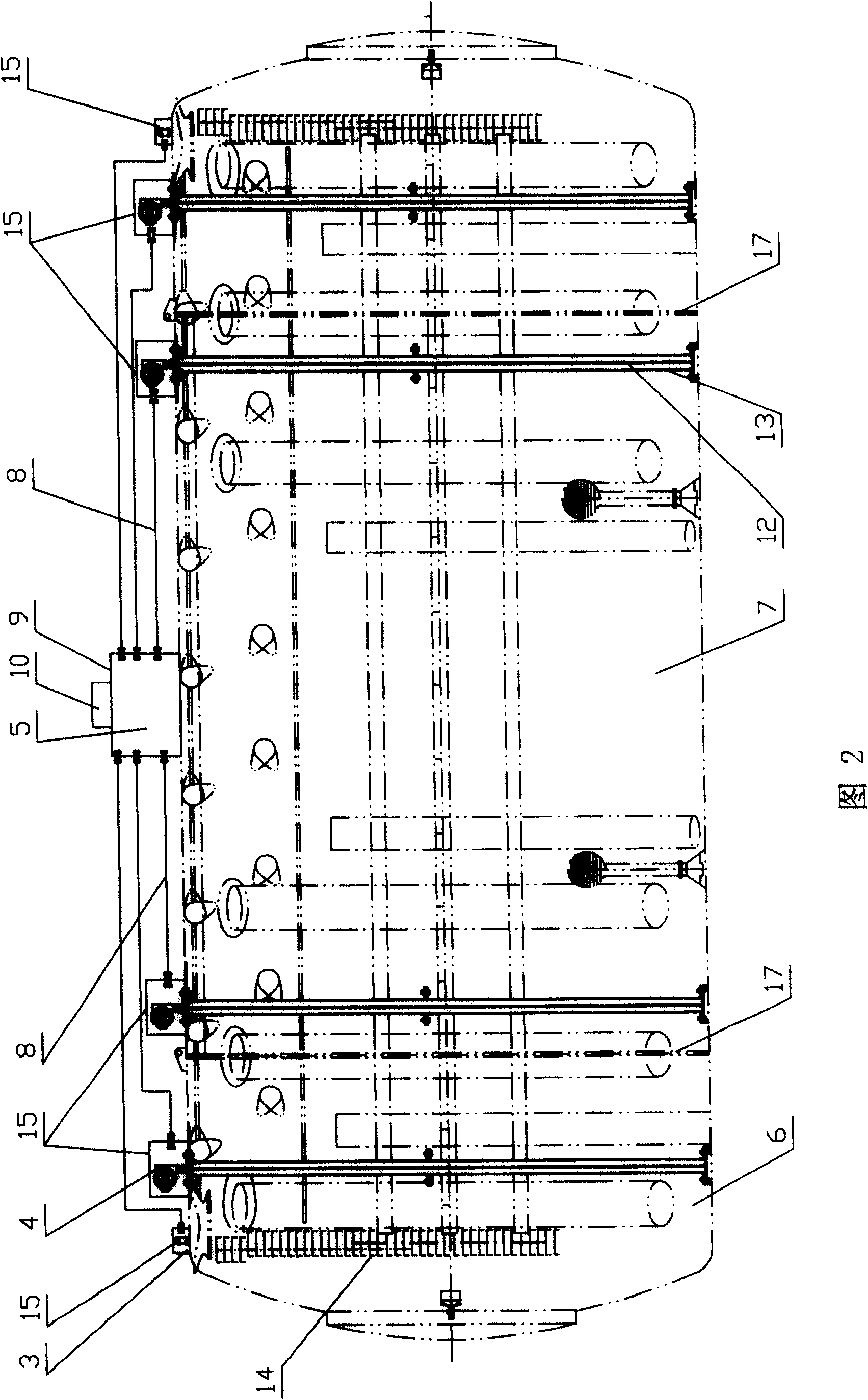 System and method for inspecting liquid level of buoy