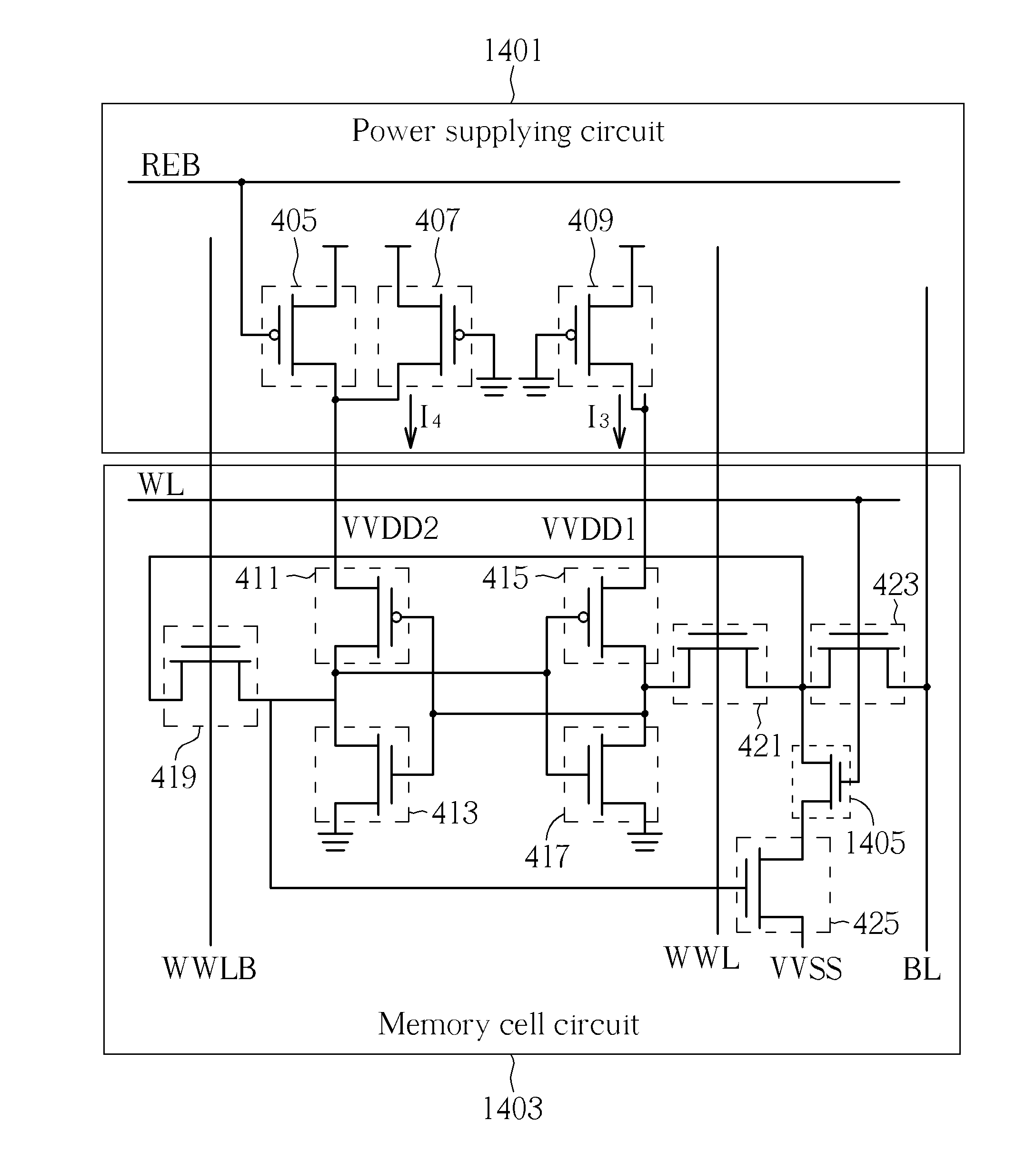 Low power static random access memory