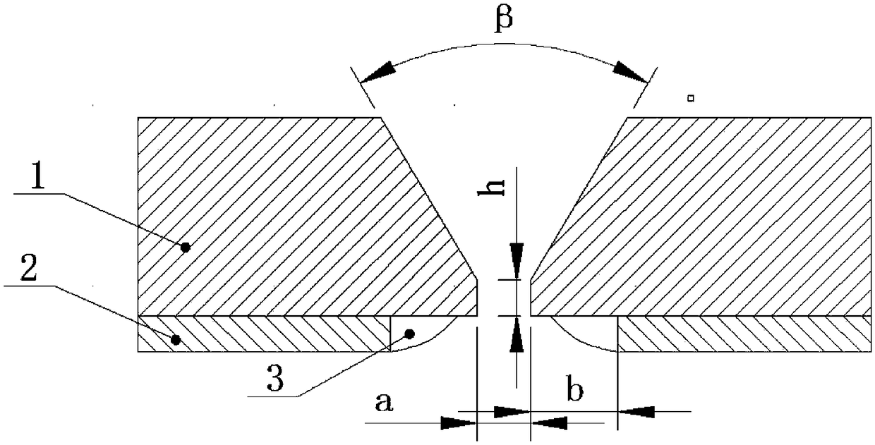 Welding method for bimetal composite pipe