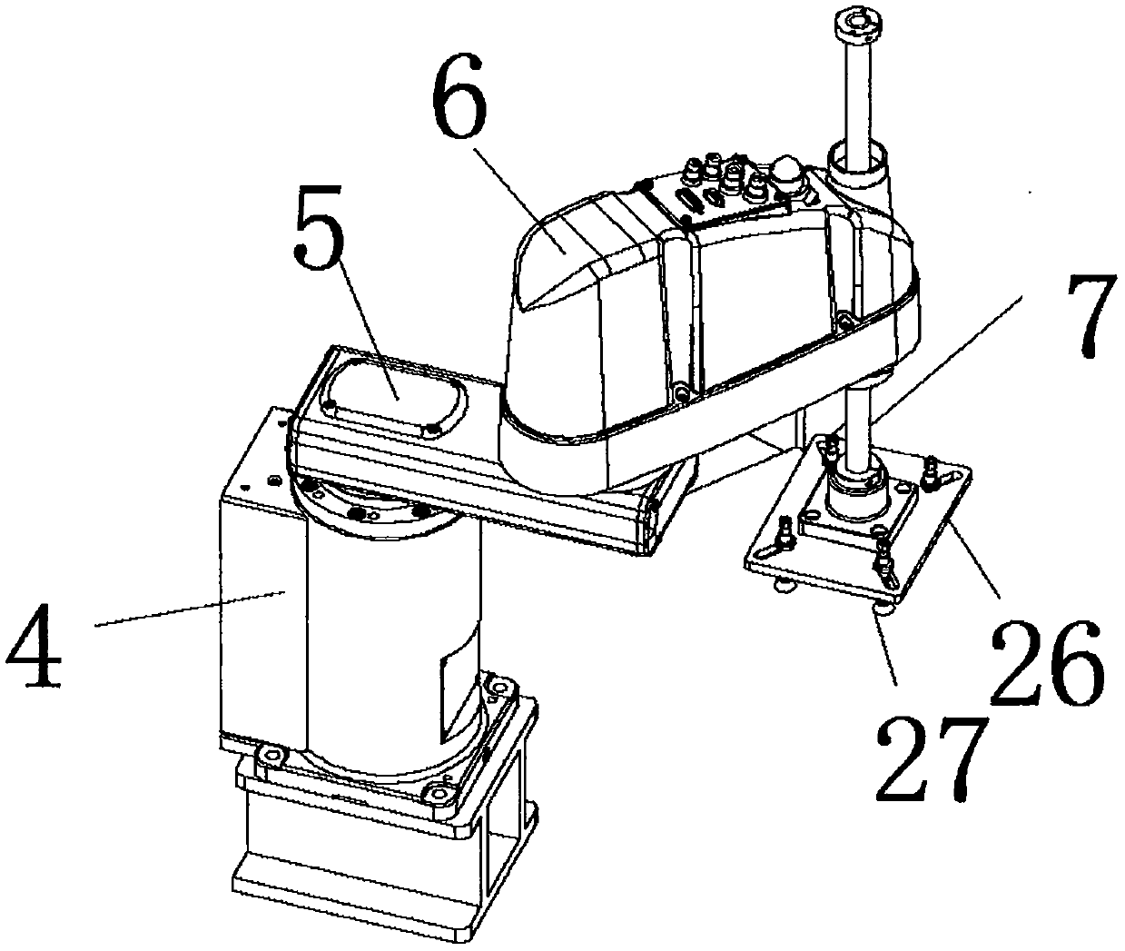 Full-automatic cleaning and detecting equipment for five-station backlight plate