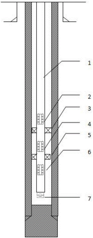 Coal bed gas well sand blasting perforation jet hole forming and fracturing integrated production increasing process method