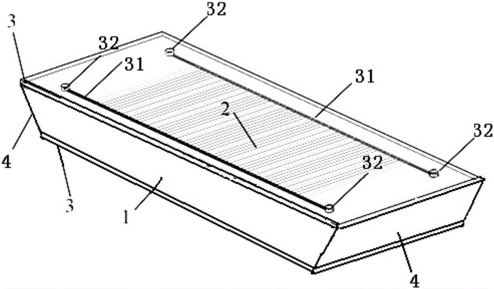 Nano channel prism waveguide to enhance biomolecule terahertz characteristic signal in solution and preparation method thereof