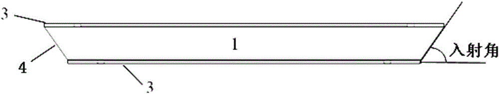 Nano channel prism waveguide to enhance biomolecule terahertz characteristic signal in solution and preparation method thereof