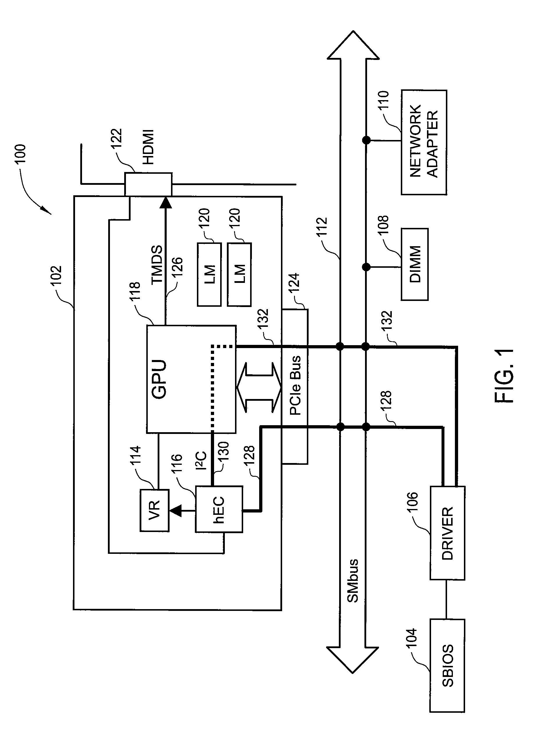System and method for determining a bus address on an add-in card