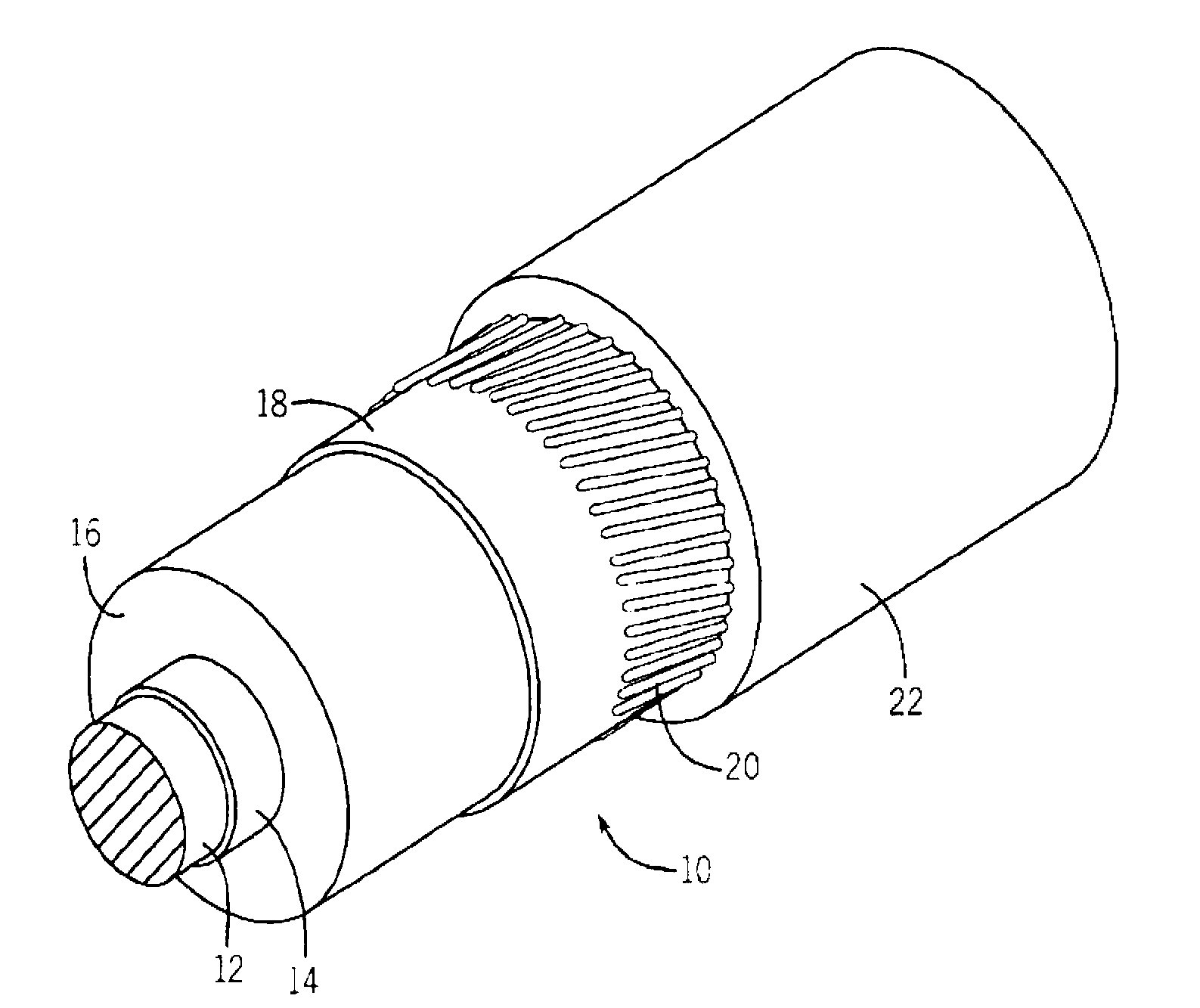 Coated conductor with voltage stabilized inner layer