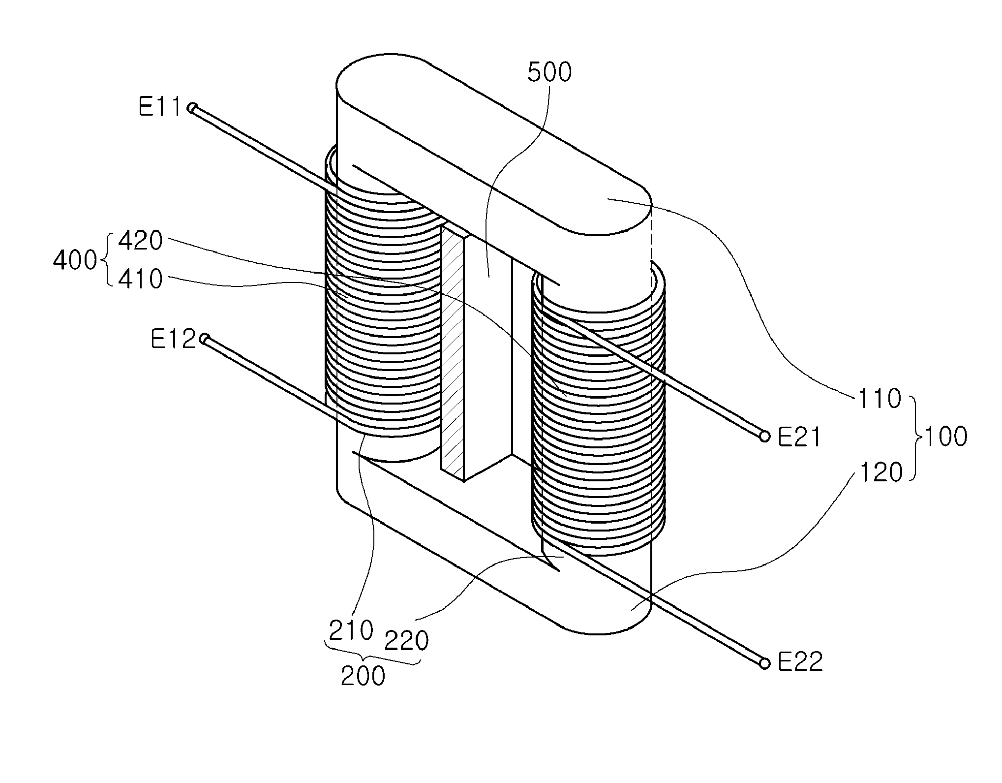 Electromagnetic interference filter and method of manufacturing the same