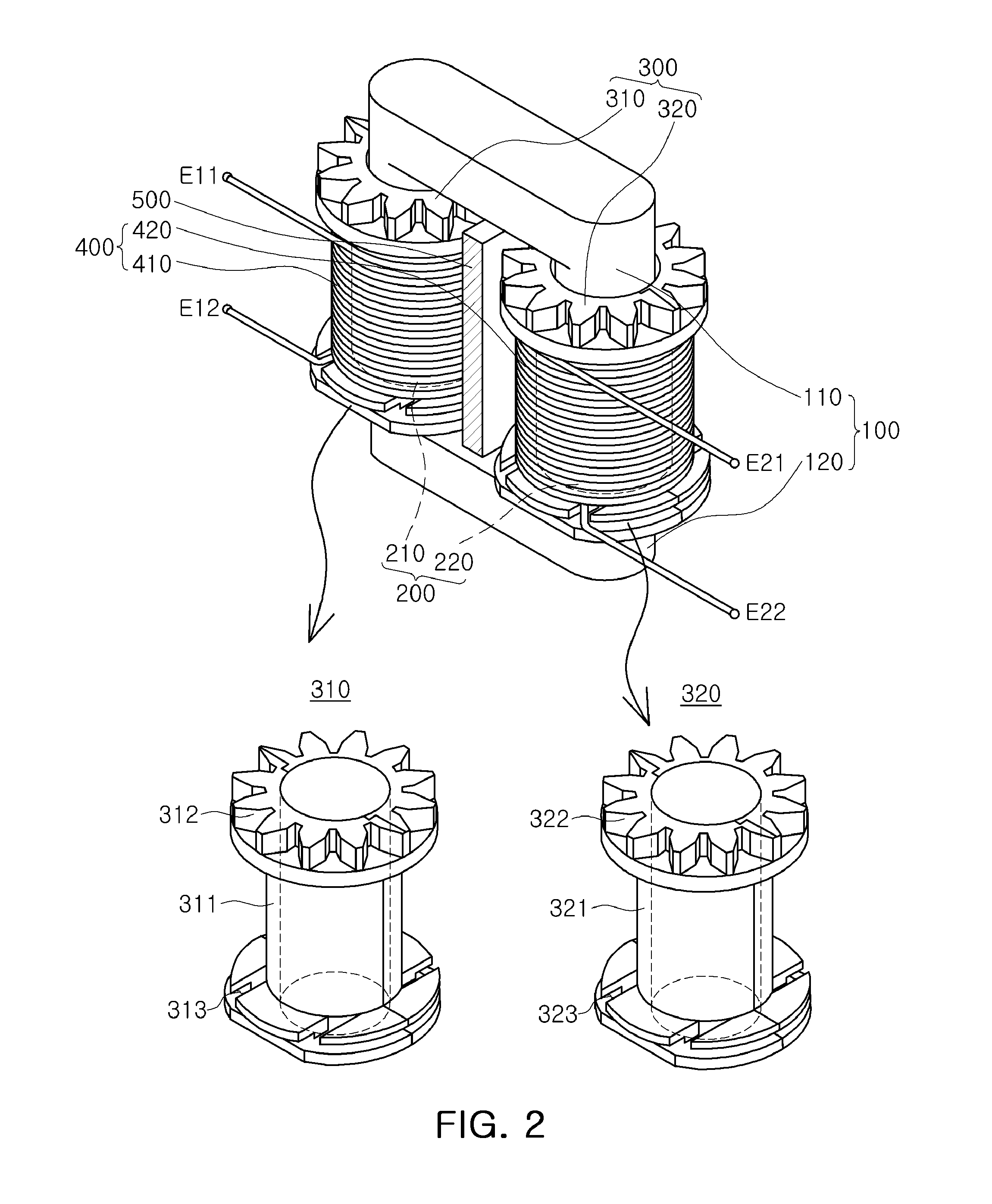 Electromagnetic interference filter and method of manufacturing the same