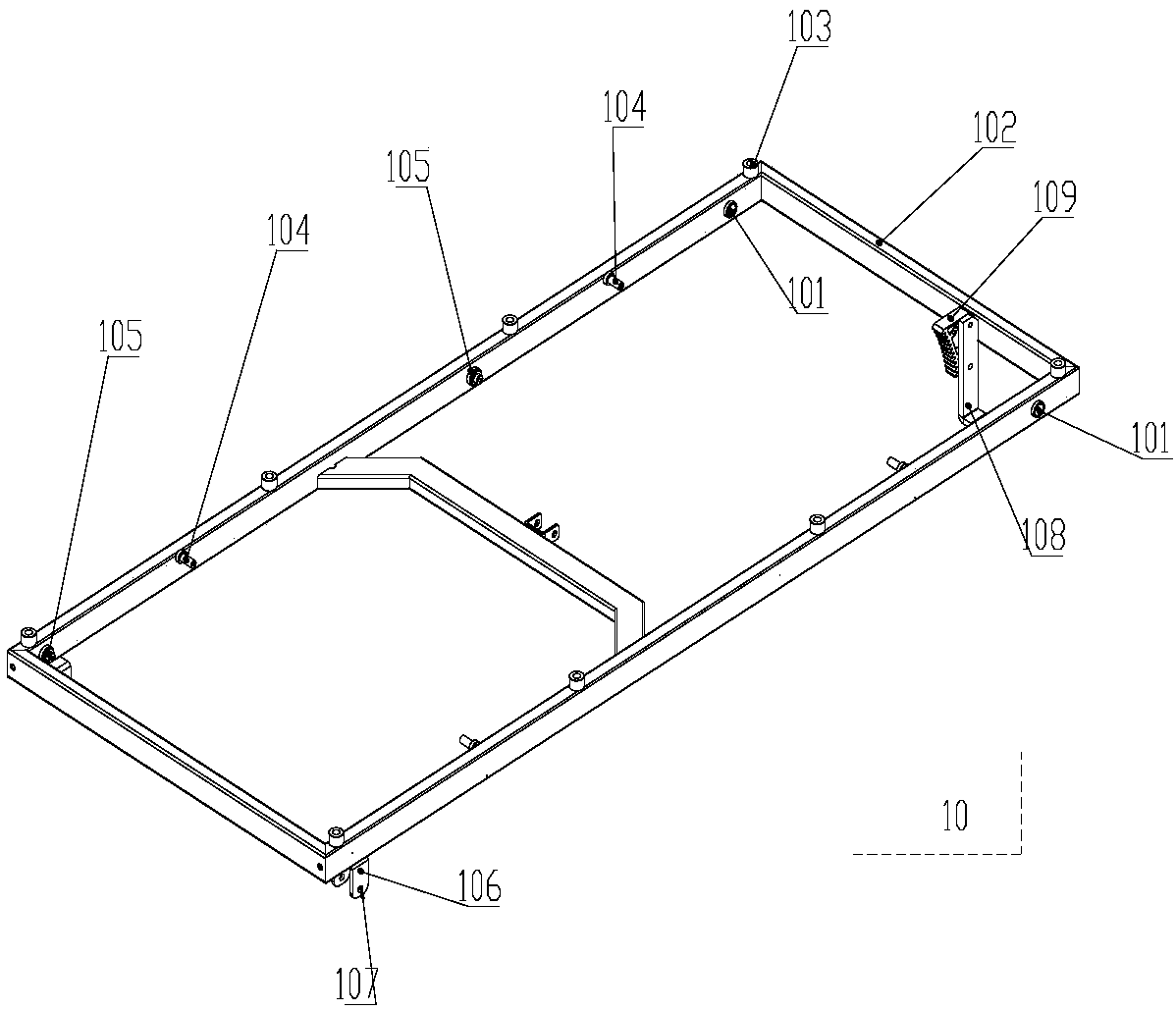 Floating type running machine and using method thereof