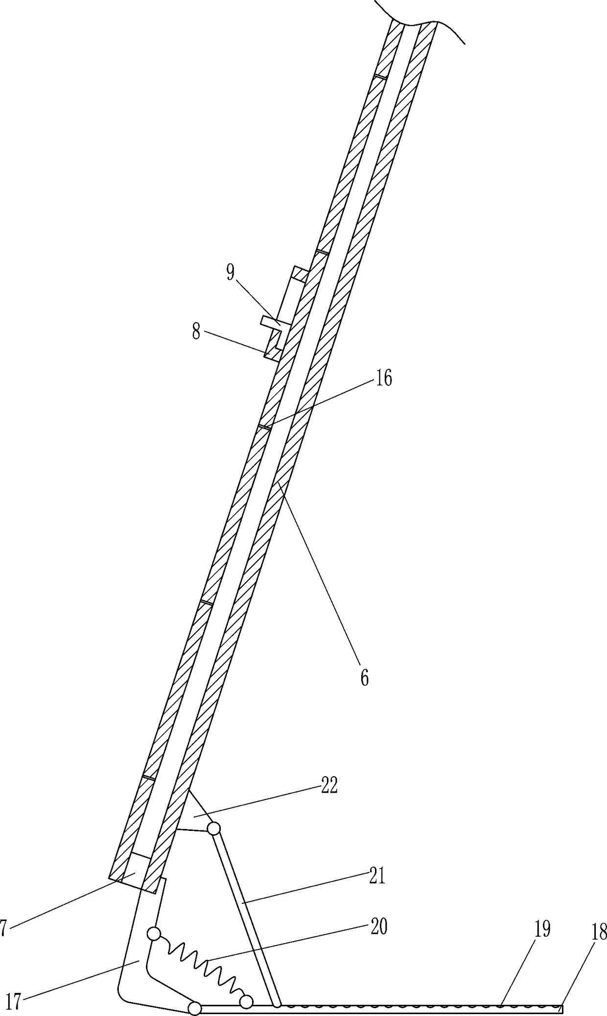 Folding device for shirt