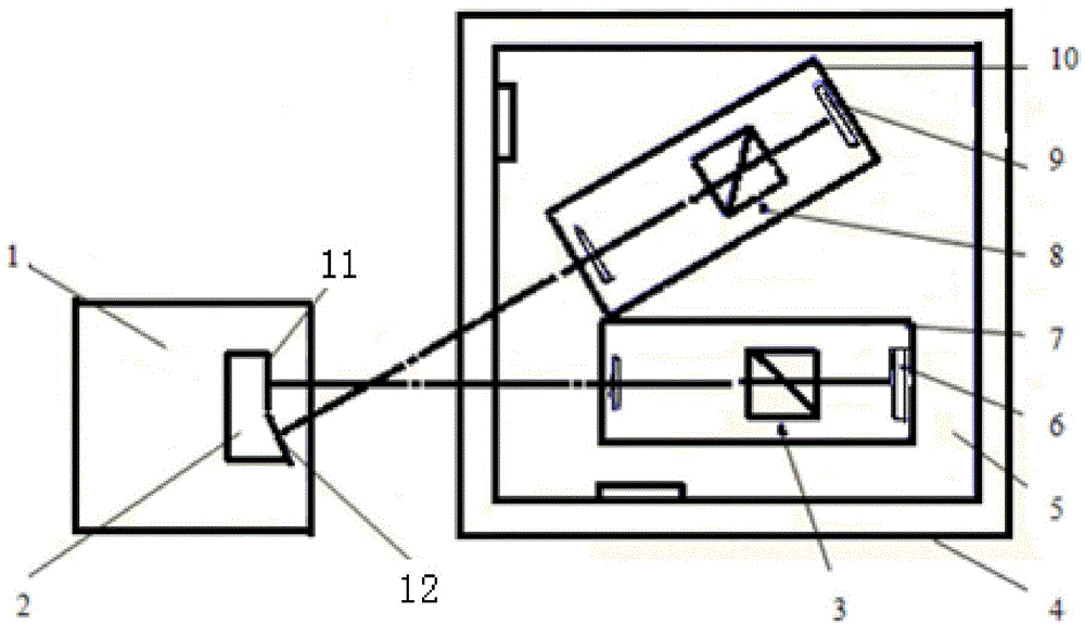 Three-dimensional rotating angle measurement method and device adopted by same