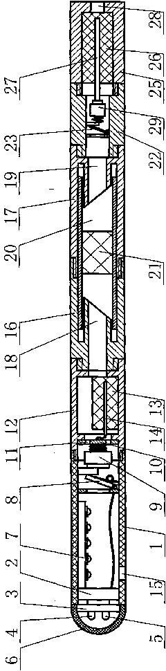 Combined type multifunctional electronic simulated cigarette