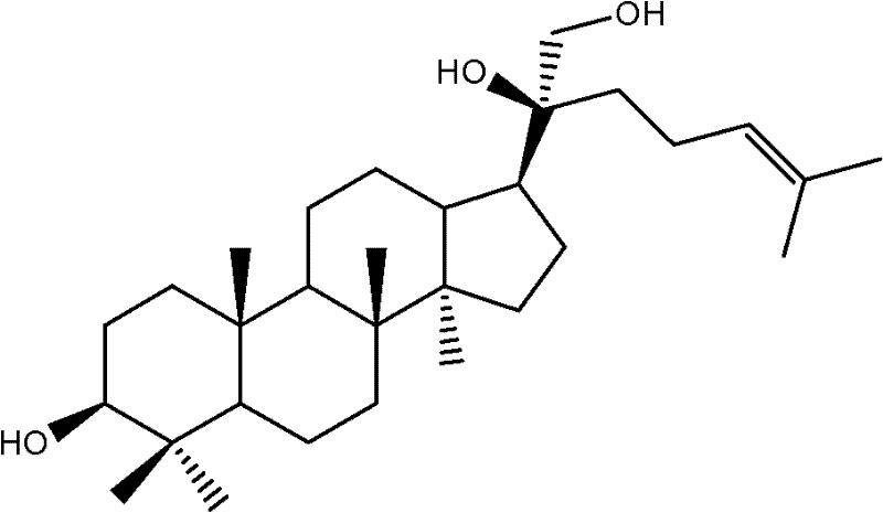 Pharmaceutical application of 12-dehydroxy-21-hydroxy protopanoxadiol