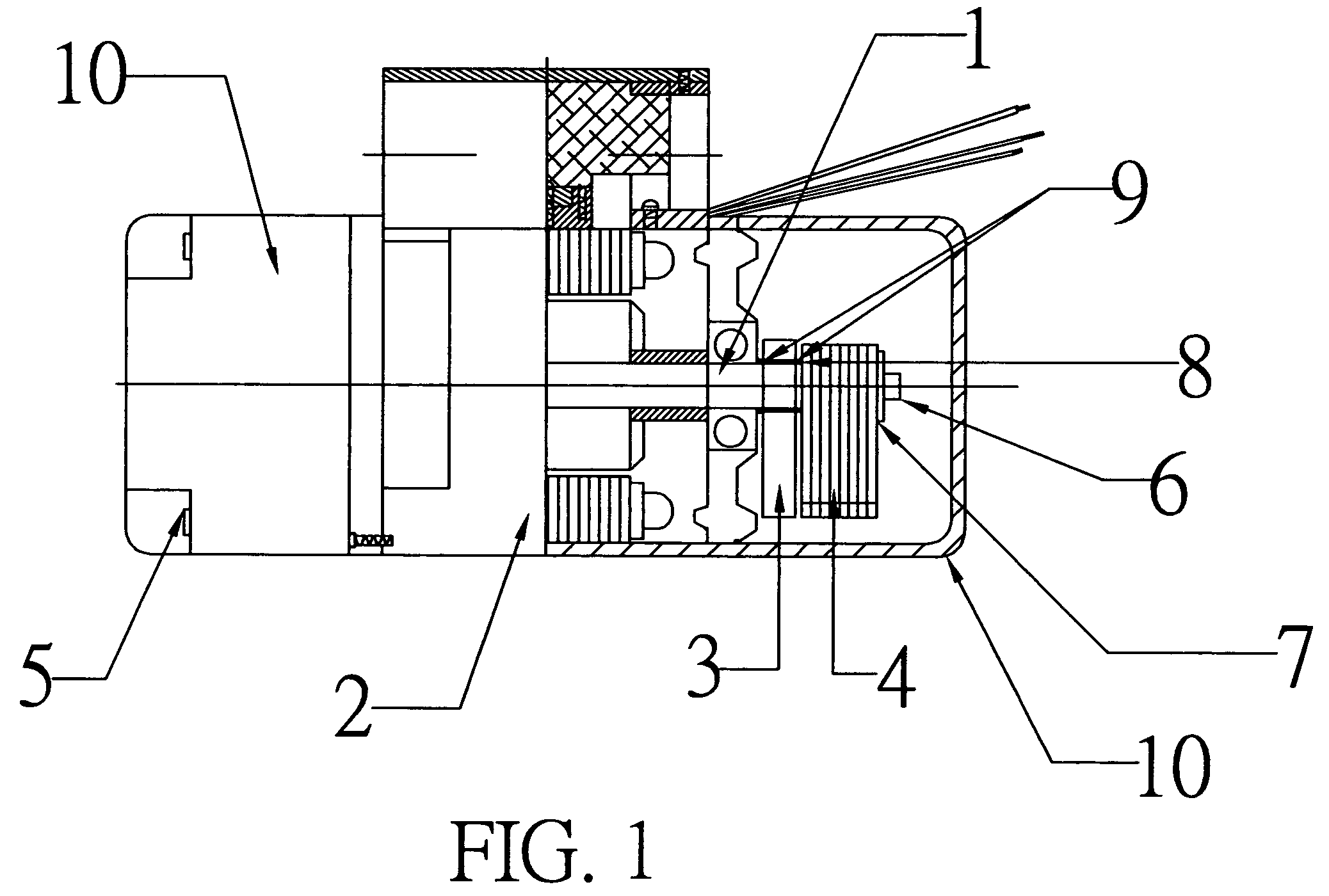 Three-phase induction motor