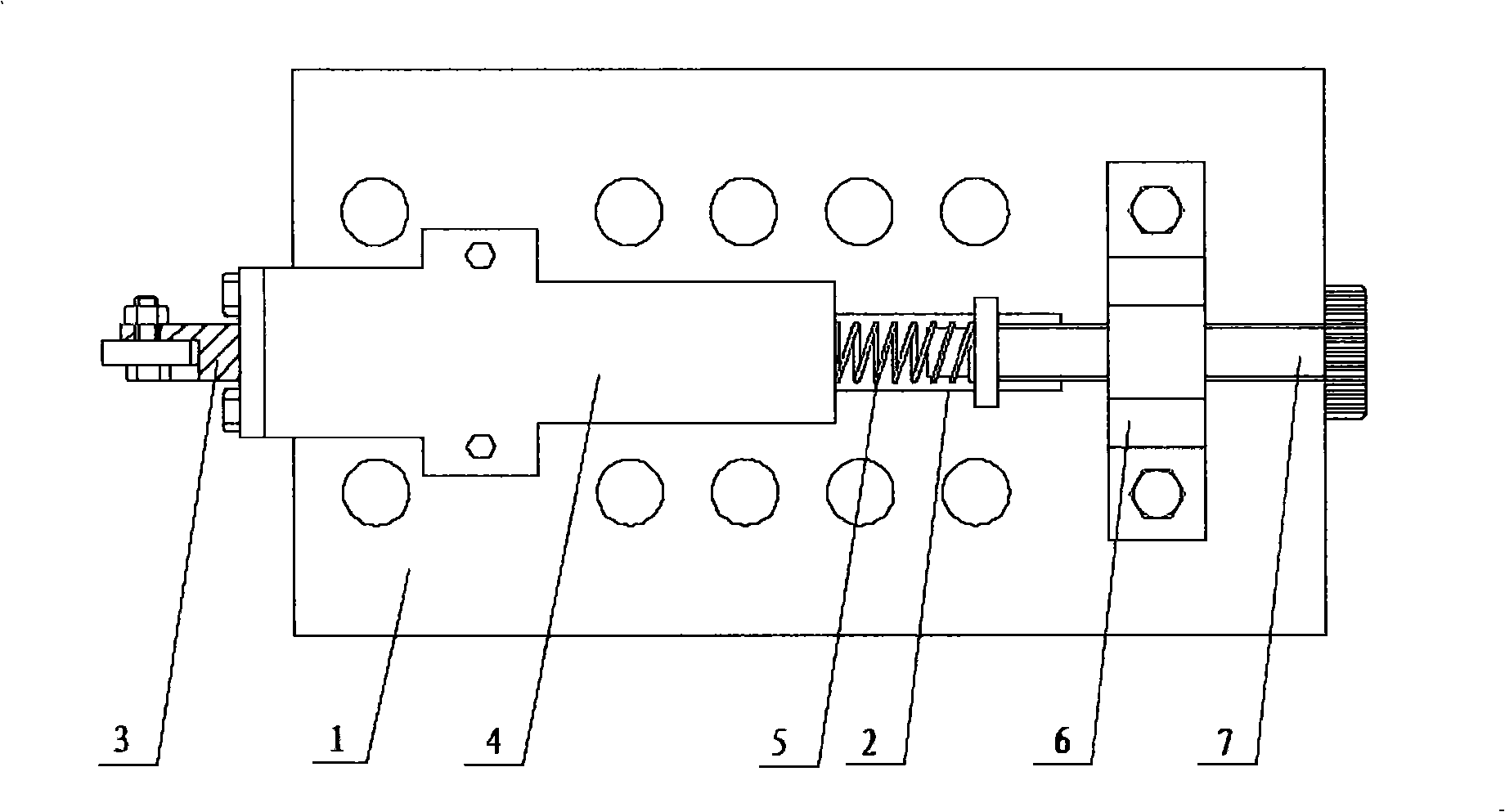 High speed frictional wear experiment auxiliary device allocated on a lathe