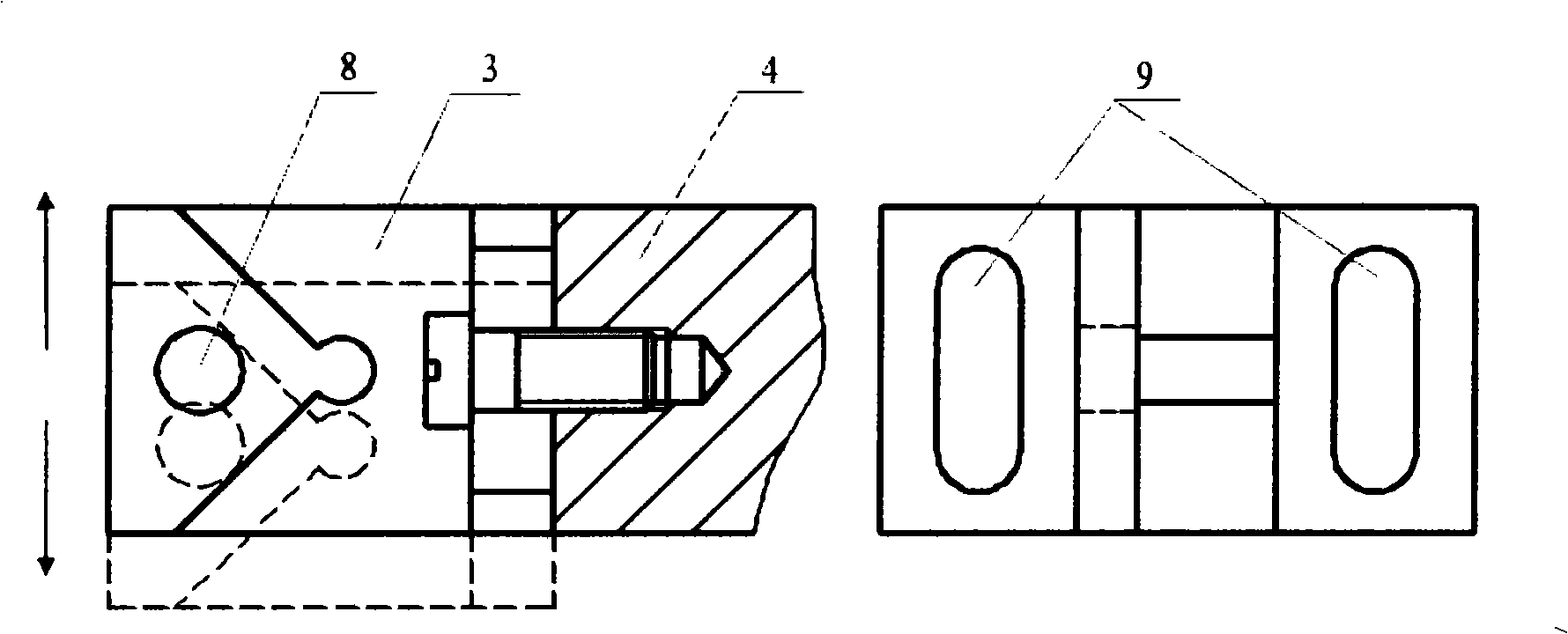 High speed frictional wear experiment auxiliary device allocated on a lathe