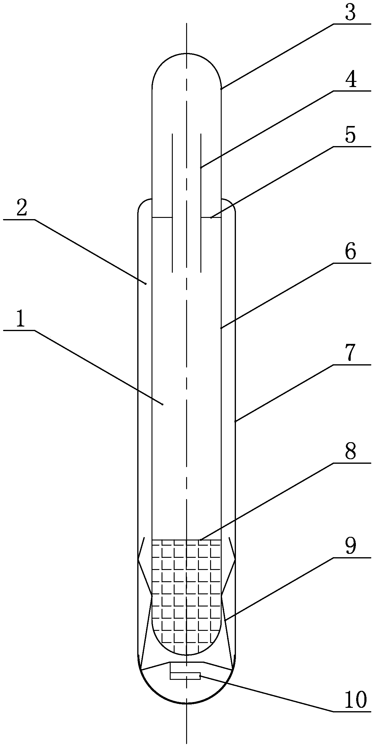 Solar tube and its processing method