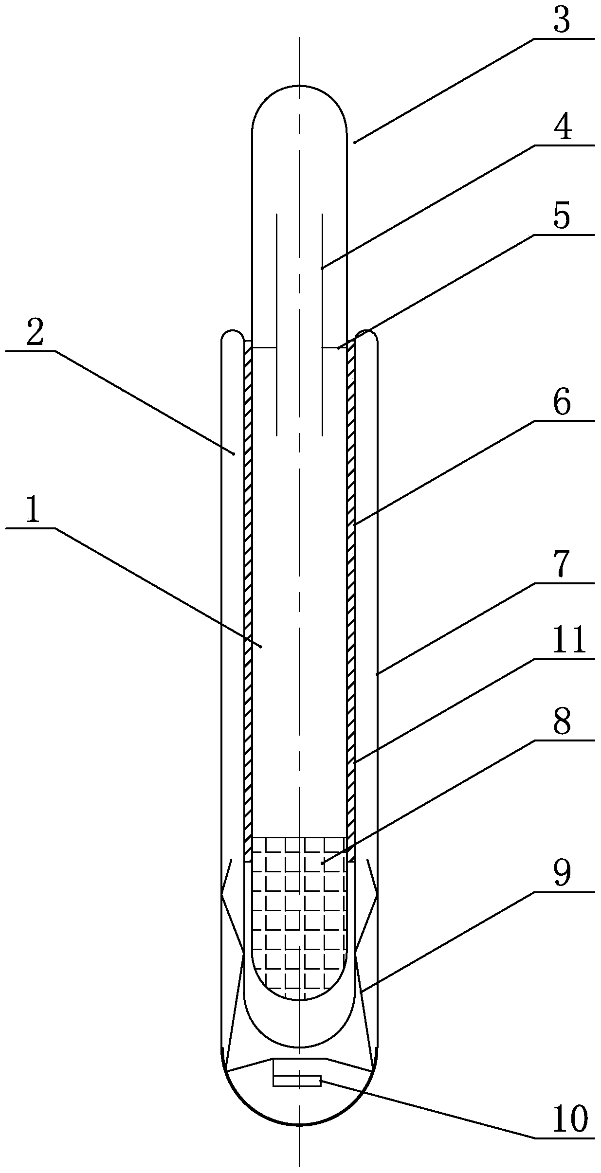 Solar tube and its processing method
