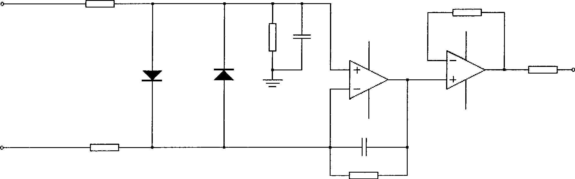 DC bus-bar voltage collection circuit for frequency changer
