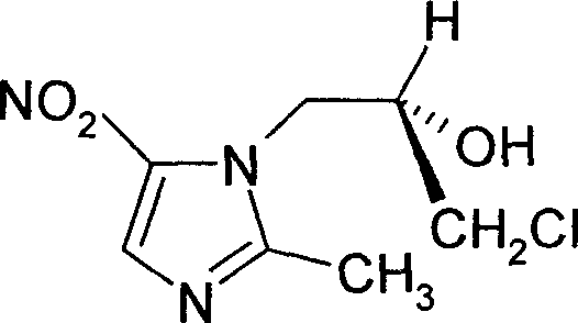 L-ornidazole prepn