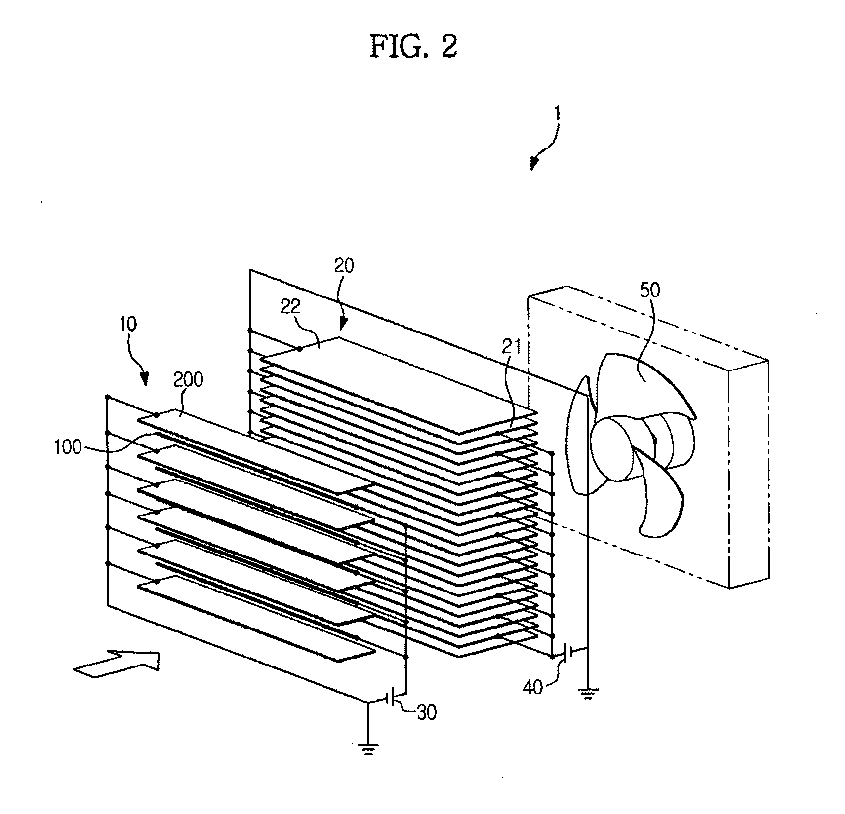 Electric precipitator and air cleaner having the same