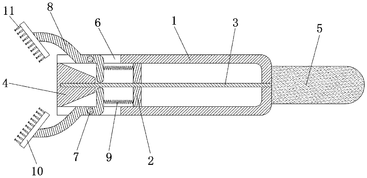 Clinical lithotomy device in hepatological surgery department