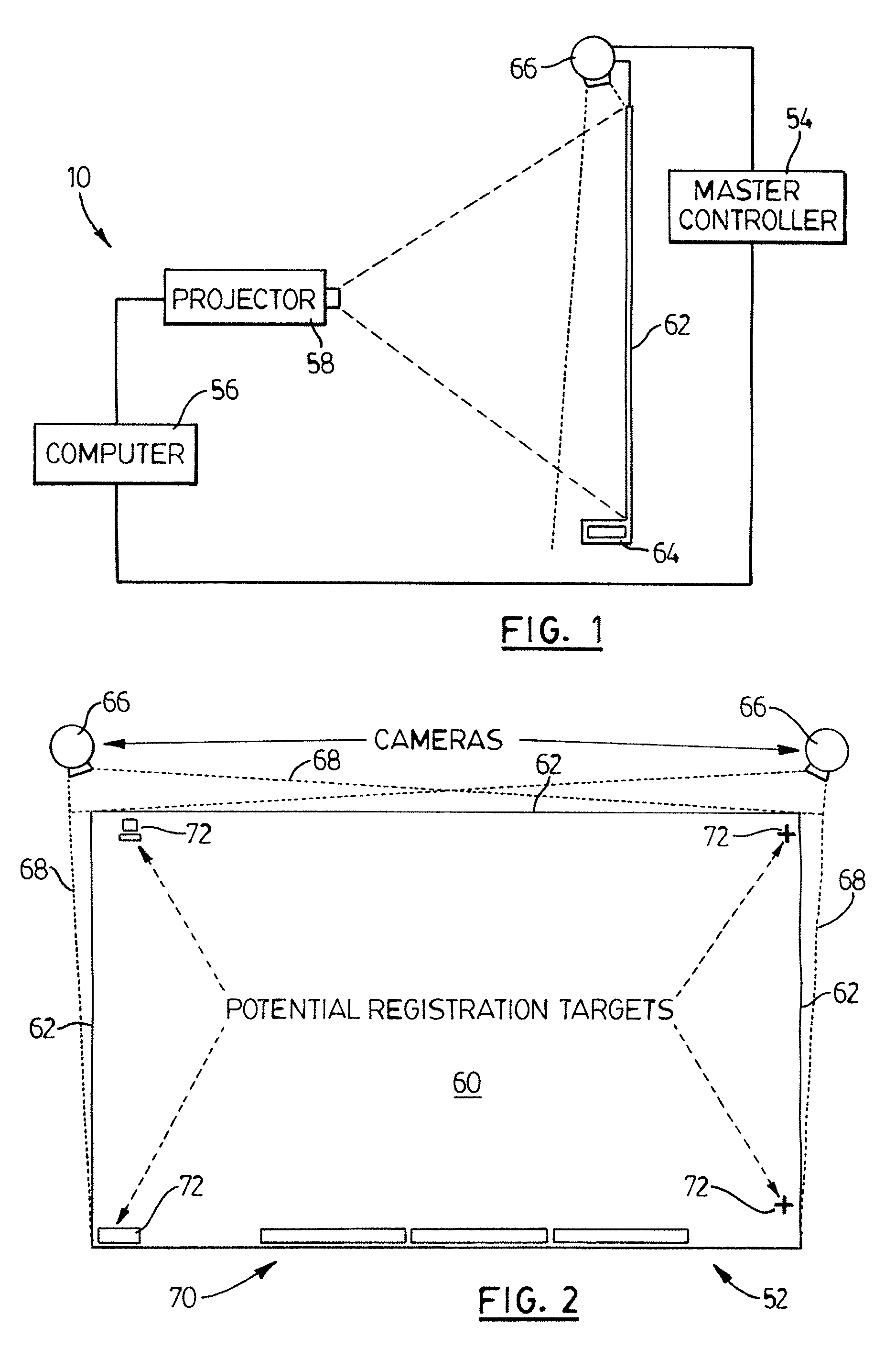 Auto-aligning touch system and method