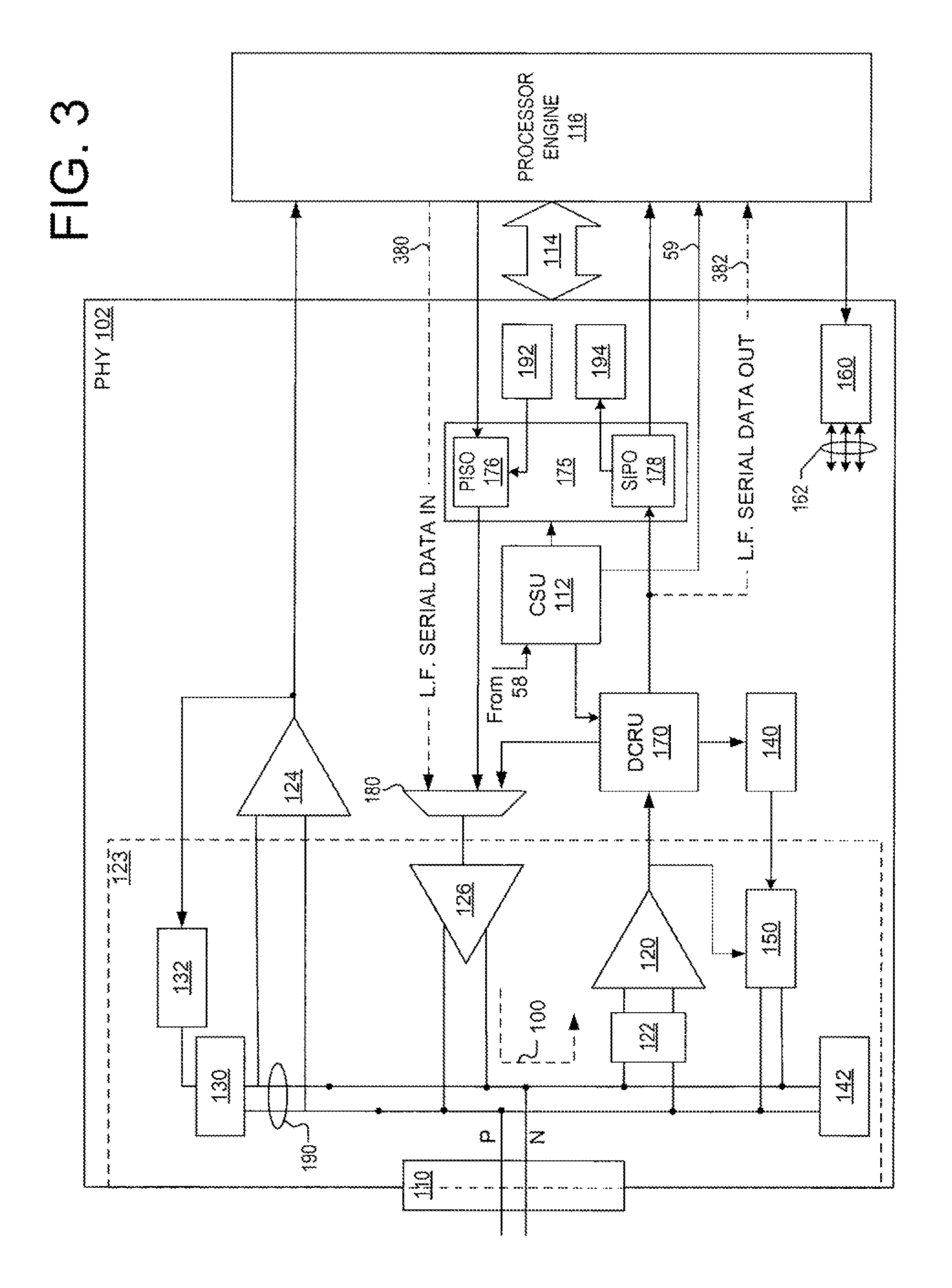 Differential serial interface for supporting a plurality of differential serial interface standards