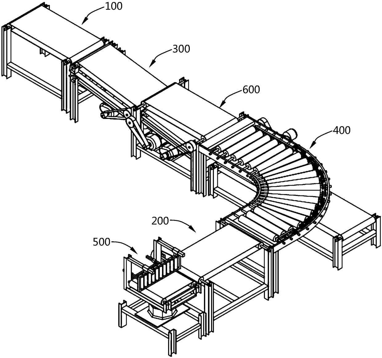 Multi-specification rock wool board production line and production process