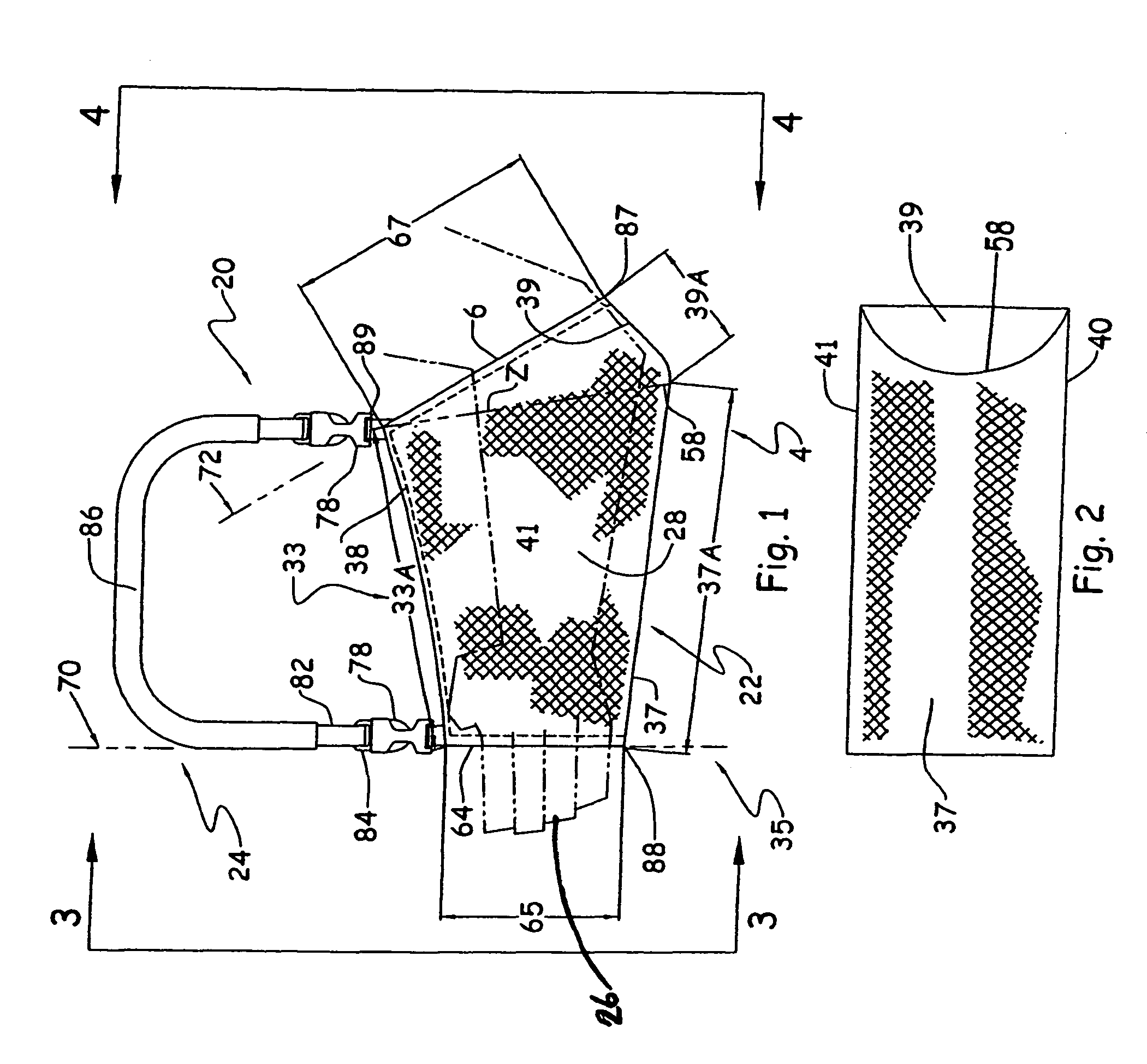 Arm sling and method of making