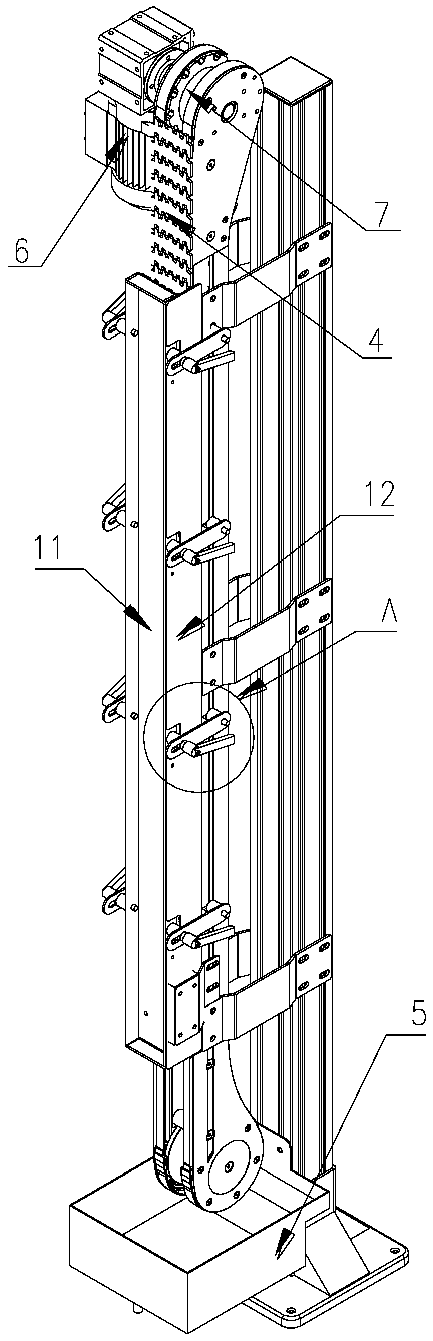 Workpiece machining flexible production line and machining method implemented through same