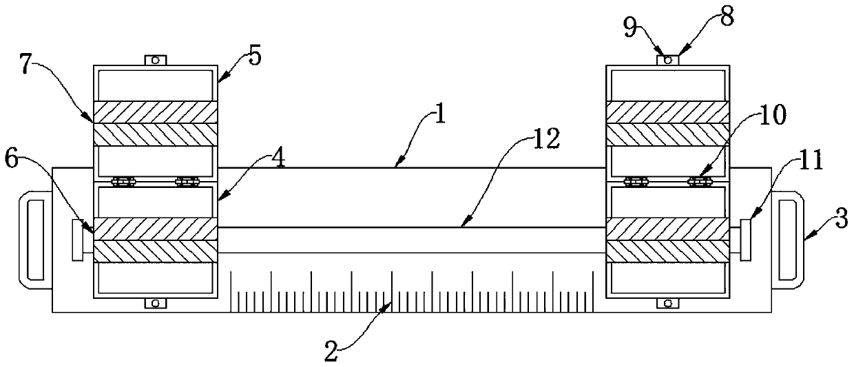 Device pressing device of optical fiber fixing element