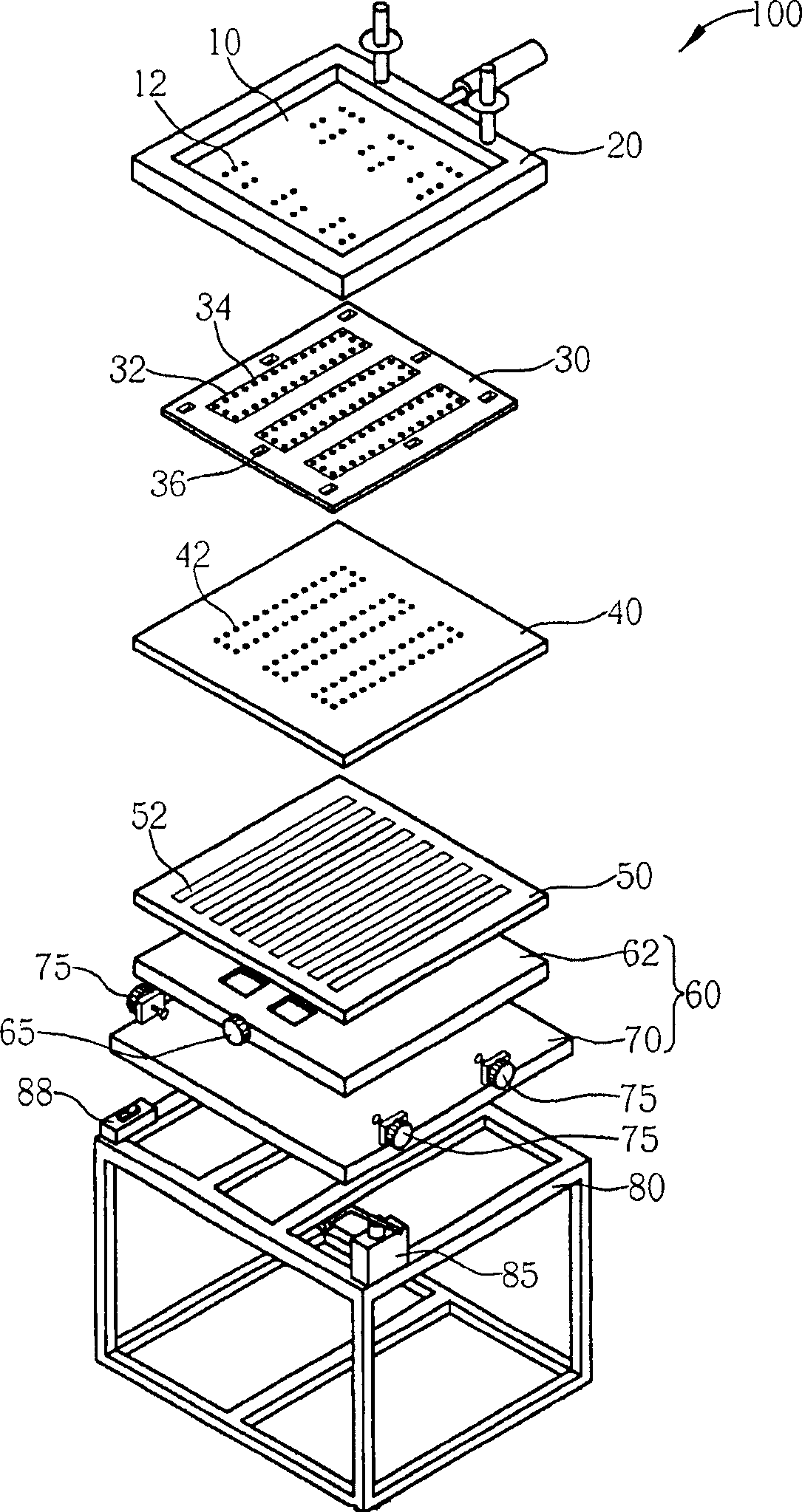 Printing device and use method thereof