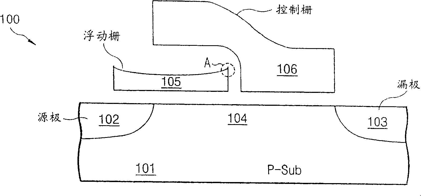 Flash memory device with stable source line regardless of bit line coupling and loading effect