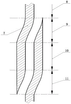 Globoidal cam indexing device for realizing large indexing number