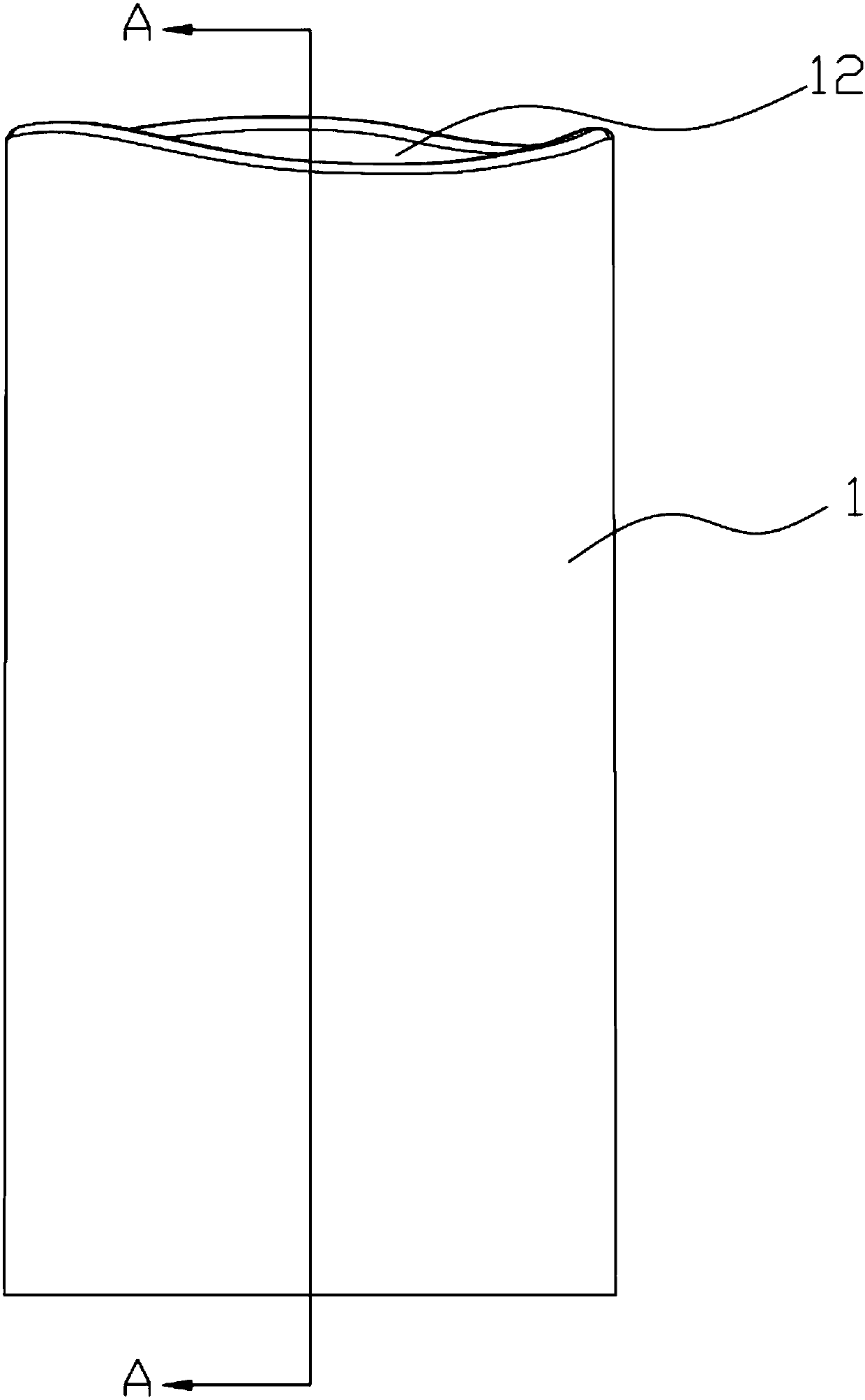 Electronic candle lamp shell and manufacturing technology thereof