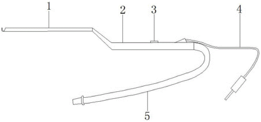 A kind of endoscopic electrocoagulation aspirator and application