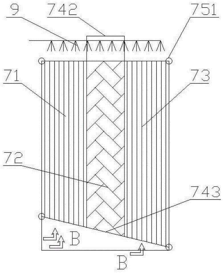 Combined type evaporative cooling unit