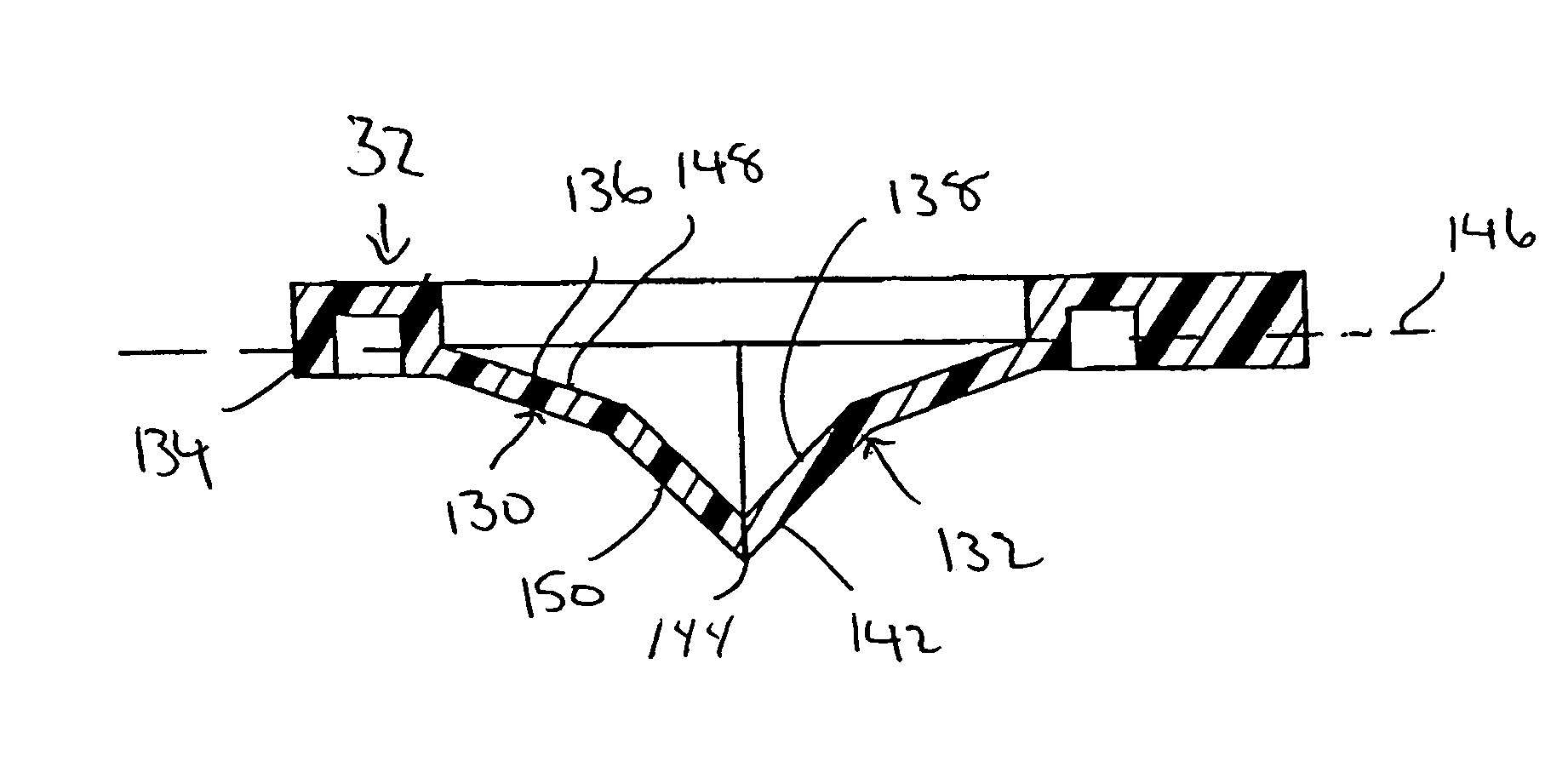 Multi-angled duckbill seal assembly