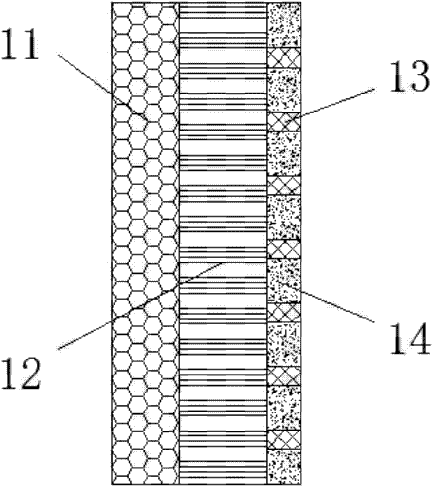 Construction method for building thermal-insulating wall