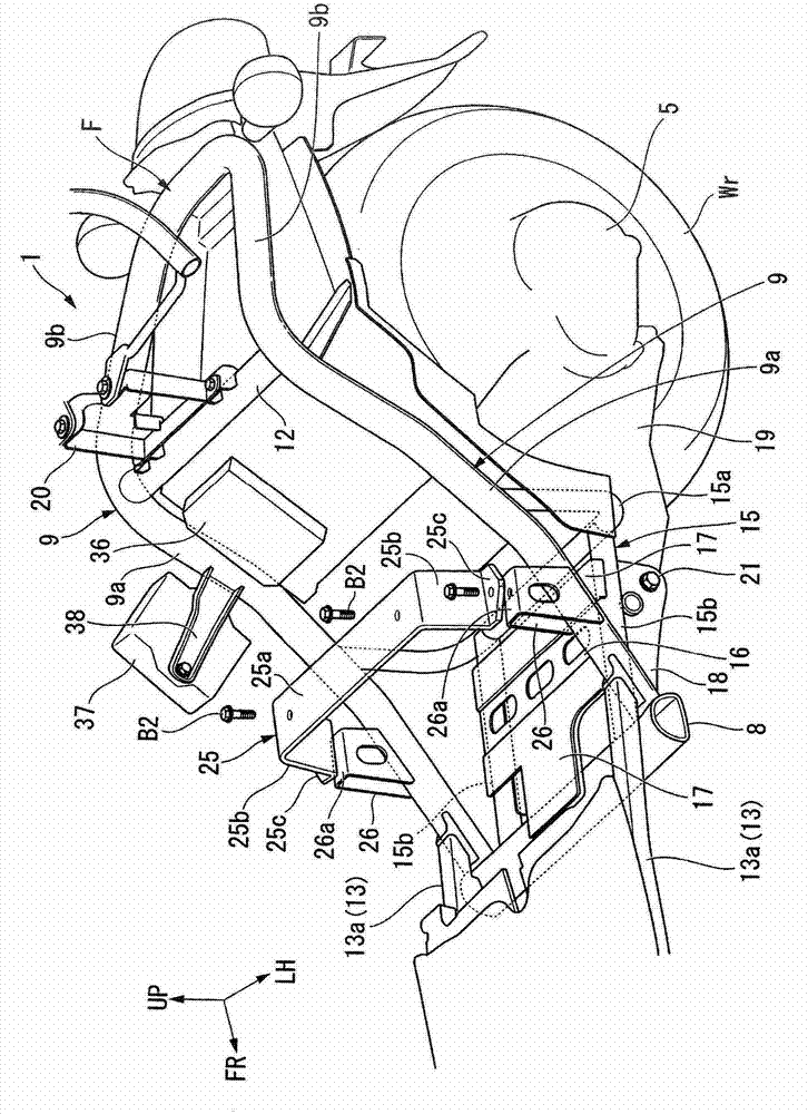 electric straddle vehicle