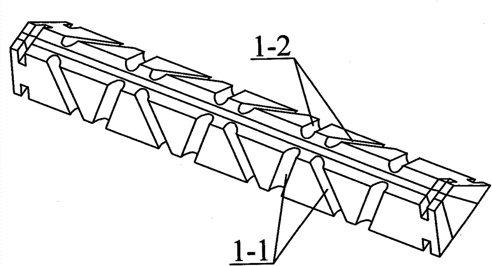 Preparation method of hollow round tube pyramid type completely composite material lattice laminboard