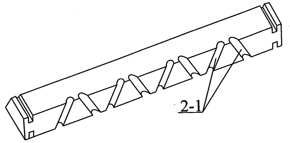 Preparation method of hollow round tube pyramid type completely composite material lattice laminboard