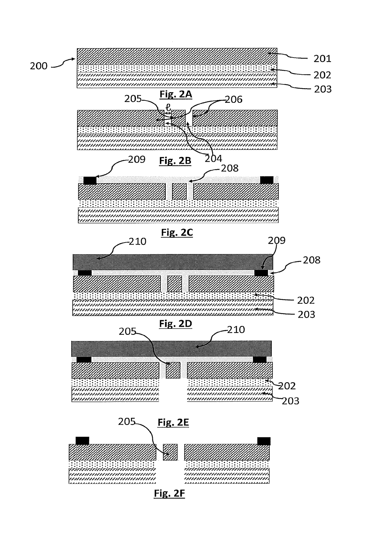 Process for producing an electromechanical device