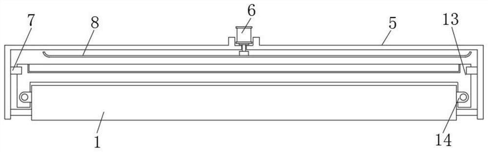 An anti-skew cloth cutting device with metering function
