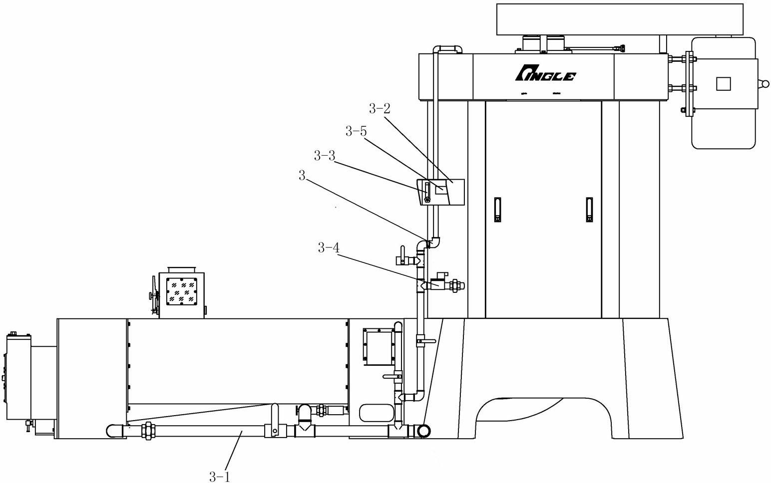 Wheat washer with intelligent control function